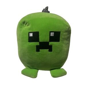 Minecraft Cuutopia CREEPER 10" Soft Plush Pillow‎ Mattel Green NEW